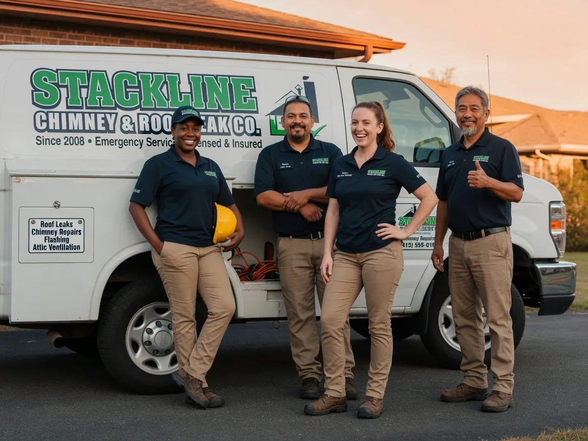 Chimney flashing repair company in Pinole, CA